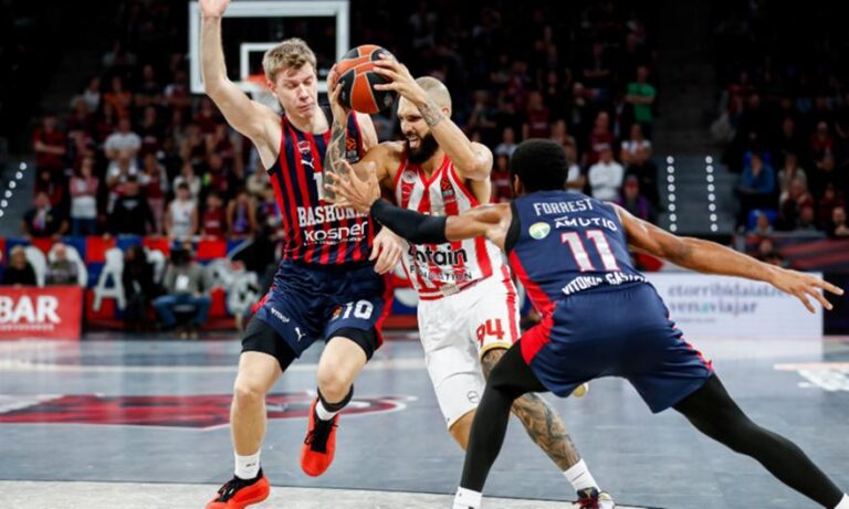 Μπασκόνια-Ολυμπιακός: Επιδιώκει ξεκίνημα με το δεξί στην Ευρωλίγκα η ομάδα του Μπαρτζώκα