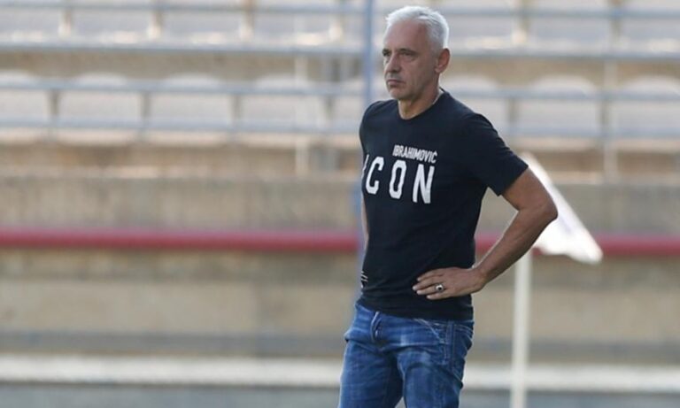 Ο Χαραλαμπίδης στον πάγκο της Ηλιούπολης