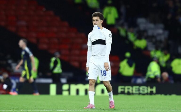 Δανία-Ελλάδα 3-1: Έσβησε το όνειρο του Μουντιάλ στη Δανία για την Ελλάδα