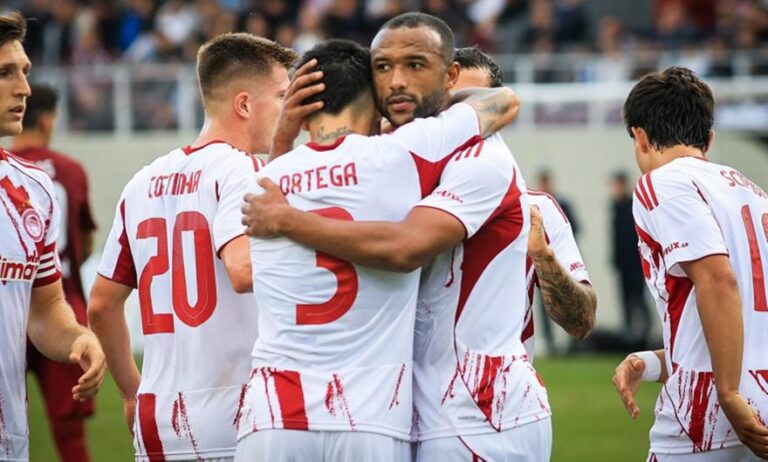 ΑΕΛ-Ολυμπιακός 0-2: Περίπατος στη Λάρισα με «καυτό» Ελ Κααμπί για τον Ολυμπιακό και τώρα Μπαρτσελόνα