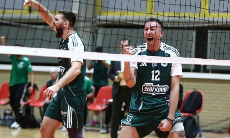 Εντυπωσιακή πρεμιέρα για τον Παναθηναϊκό στη Volley League Ανδρών