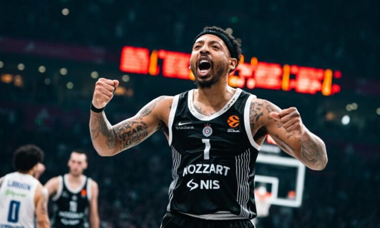 Παρτίζαν-Εφες 93-87: Πάτησε την Εφές στο Βελιγράδι με τρομερούς Μπράουν και Ταϊρίκ Τζόουνς η Παρτίζαν