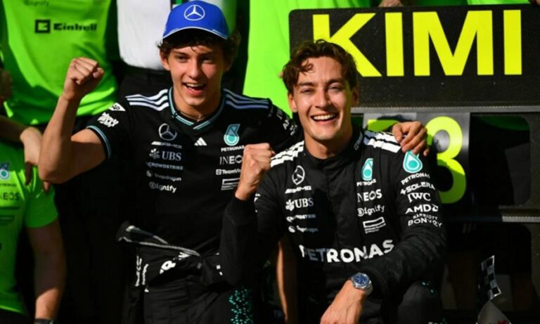 Επίσημο: Στο τιμόνι της Mercedes και το 2026 οι Ράσελ και Αντονέλι