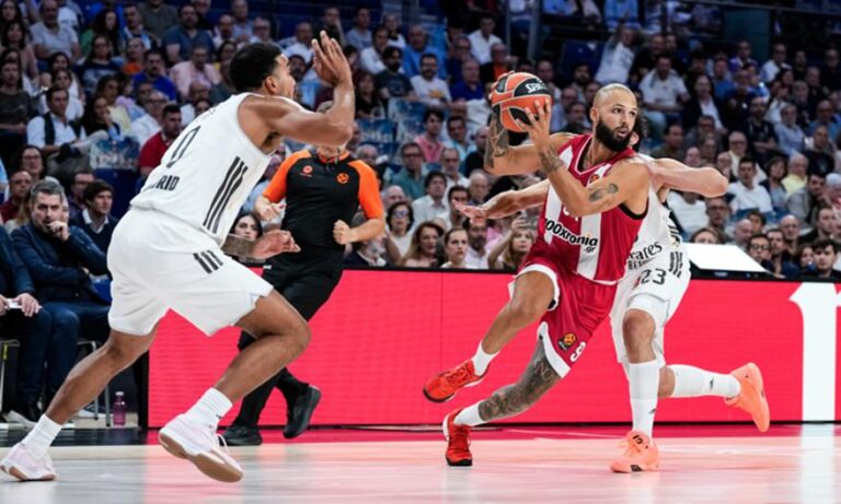 Ρεάλ Μαδρίτης-Ολυμπιακός 89-77: Λάθη και αστοχία κόστισαν στους “ερυθρόλευκους”