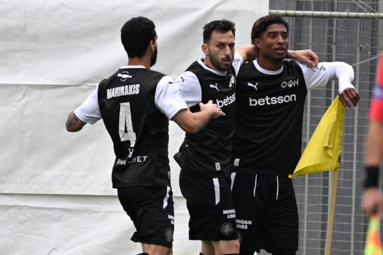 ΟΦΗ-Άρης 3-0 “Καθάρισε” εύκολα τους “κίτρινους” ο εκπληκτικός ΟΦΗ