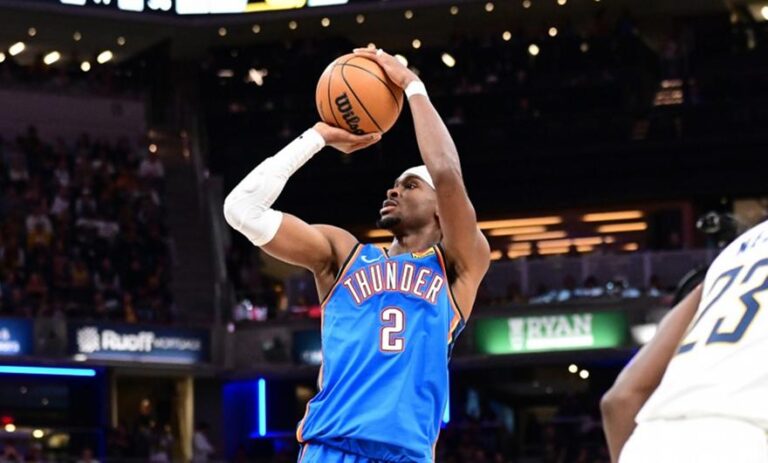 Εξωγήινος SGA, έκανε ρεκόρ καριέρας με 55 πόντους και οδήγησε τους Θάντερ σε νίκη στην Ιντιάνα