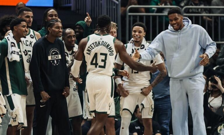 Φιλική νίκη Μπακς επί των Πίστονς χωρίς Γιάννη αλλά με Θανάση Αντετοκούνμπο-Το καλάθι που «τρέλανε» τον Greek Freak