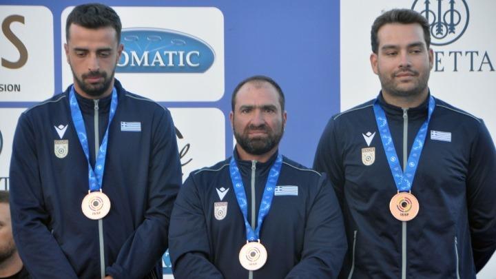 Χάλκινο μετάλλιο στο Παγκόσμιο πρωτάθλημα σκοποβολής για την Ελλάδα