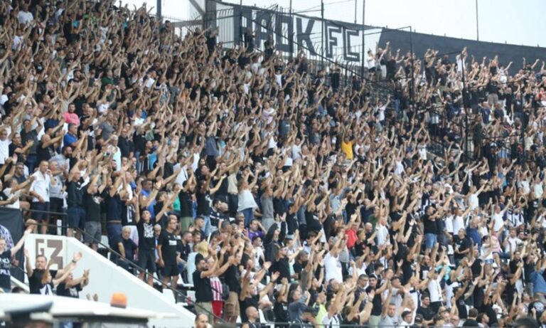 ΠΑΟΚ: «Η γεμάτη Τούμπα είναι η δύναμη της ομάδας μας»