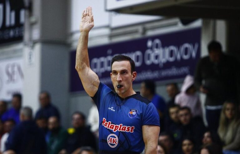 Stoiximan GBL: Οι διαιτητές της 8ης αγωνιστικής-Ποιοι σφυρίζουν στο ΠΑΟΚ-Ολυμπιακός