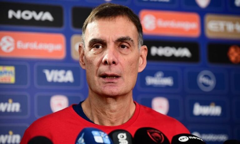 Μπαρτζώκας: «Η Παρτιζάν είναι καλή ομάδα και περιμένουμε να παίξει καλύτερα»