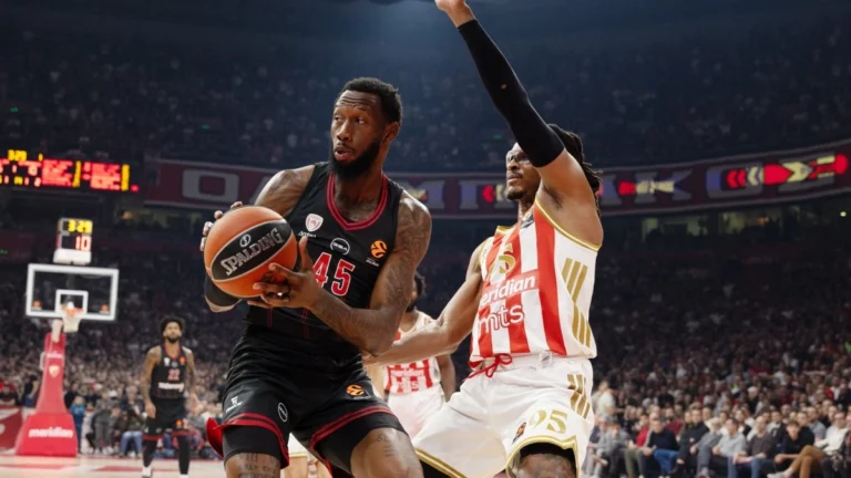 Η βαθμολογία της Euroleague μετά την ήττα του Ολυμπιακού από τον Ερυθρό Αστέρα