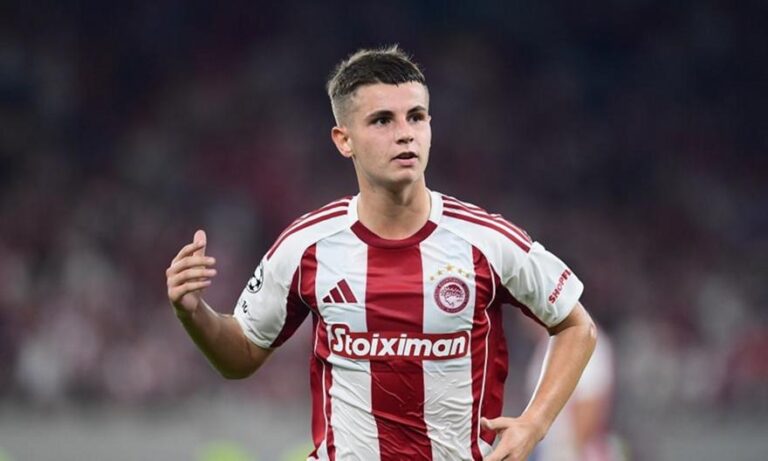 Ολυμπιακός: Πήρε το Golden Boy Web ο Χρήστος Μουζακίτης