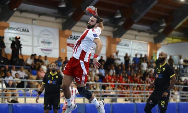 AEK-Oλυμπιακός: Μάχη κορυφής στο απόλυτο ντέρμπι της Handball Premier