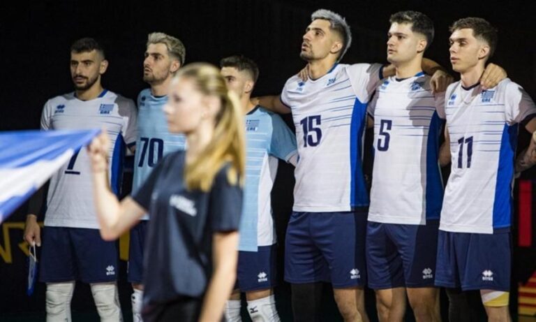 Πρεμιέρα με την Τσεχία και για την Εθνική βόλεϊ ανδρών