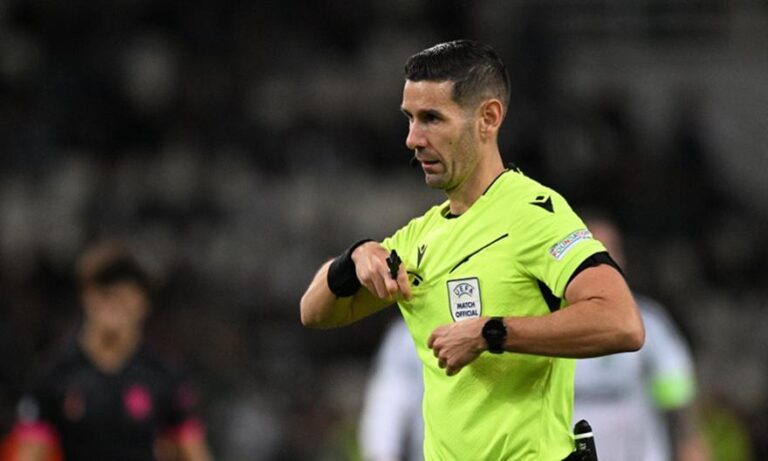 Ο γνώριμος Πορτογάλος, Νόμπρε σφυρίζει στο Παναθηναϊκός-Βικτόρια Πλζεν