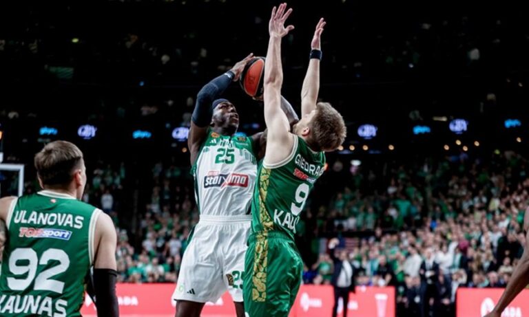Zάλγκιρις-Παναθηναϊκός AKTOR: Δύσκολη αποστολή στο Κάουνας για τον «επτάστερο»