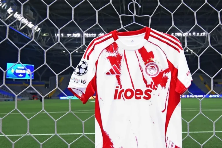 Ολυμπιακός: Με αυτή τη φανέλα θα αγωνιστούν οι ερυθρόλευκοι στην Αστάνα κόντρα στην Καϊράτ