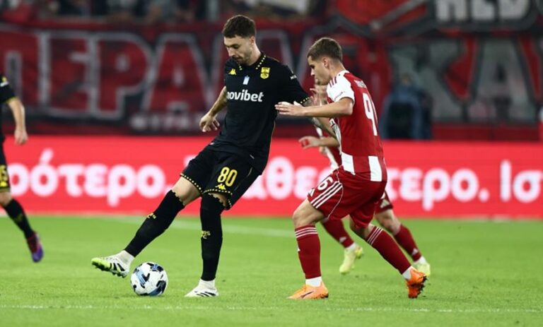 Άρης – Ολυμπιακός 0-0: Oι κίτρινοι σταμάτησαν τους ερυθρόλυκους και έβαλαν φωτιά στην κορυφή