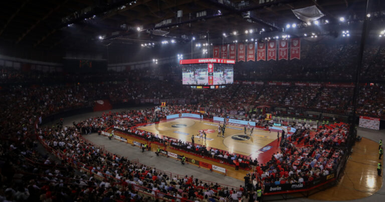 Stoiximan GBL: Ρεκόρ προσέλευσης στο ΣΕΦ στο Ολυμπιακός – Κολοσσός Ρόδου