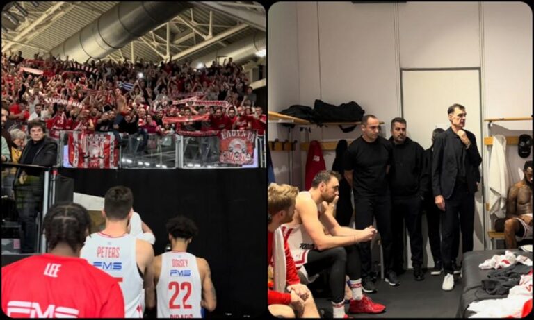 Ολυμπιακός: H παρακάμερα από το διπλό των Πειραιωτών στη Βίρτους