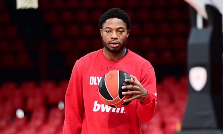 Ολυμπιακός: Δηλώθηκε στην Stoiximan GBL ο Τζόουνς, παίζει με Καρδίτσα