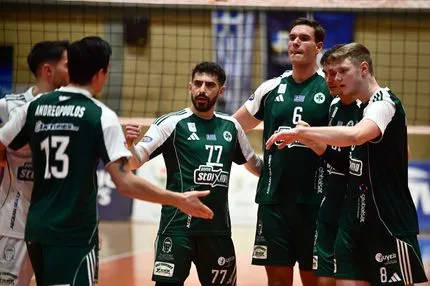 Παναθηναϊκός – Πουατιέ 1-3: Αποκλεισμός από τη συνέχεια του CEV Cup με δεύτερη ήττα