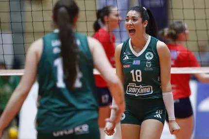 Παναθηναϊκός – Πανιώνιος Betsson 3-2: Ξανά στην κορυφή της Volley League Γυναικών οι πράσινες μετά από σπουδαίο ντέρμπι