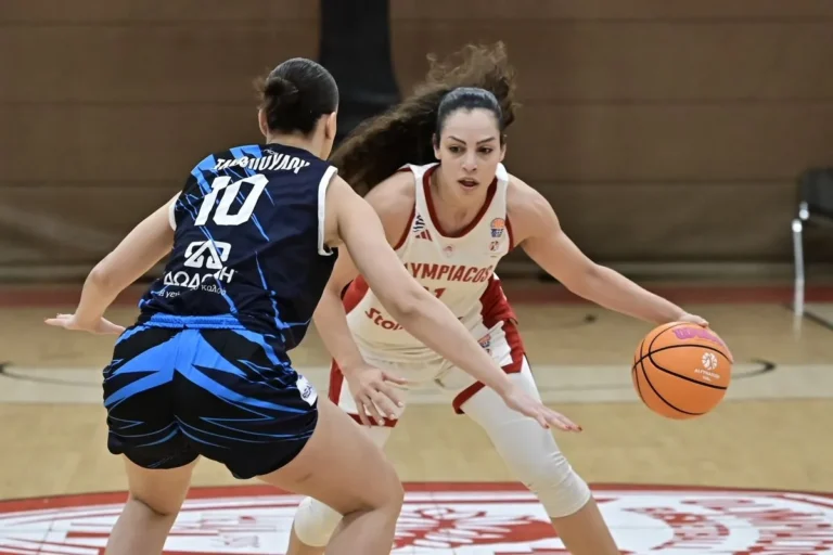 Α1 Γυναικών: Ο Ολυμπιακός διέλυσε τον ΠΑΣ Γιάννινα με 35 πόντους