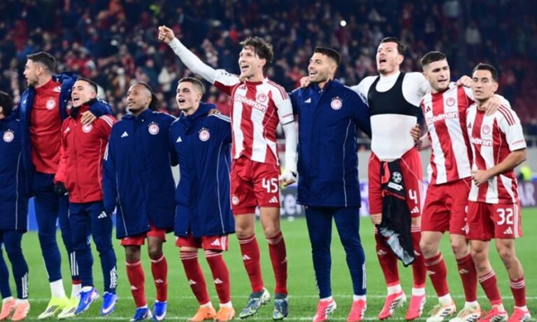 Βαθμολογία Champions League: Εντός 24άδας ο Ολυμπιακός