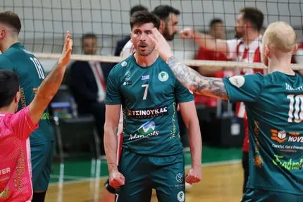 Μίλωνας – Ολυμπιακός 3-1: Οι Νεοσμυρνιώτες λύγισαν τους ερυθρόλευκους και έβαλαν φωτιά στην κορυφή της Volley League Ανδρών