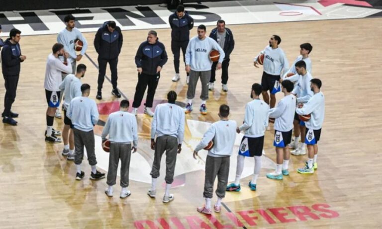 Ελλάδα-Μαυροβούνιο: Για το 3Χ3 η Εθνική στη «Sunel Arena»