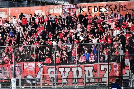 Ολυμπιακός: Δυναμικό παρών από τον κόσμο των ερυθρόλευκων στις Σέρρες