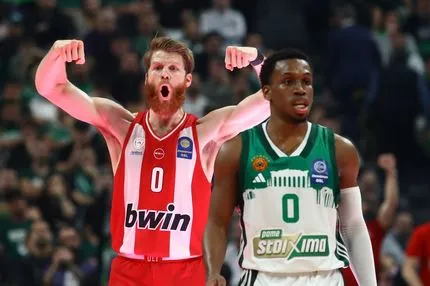 Παναθηναϊκός – Ολυμπιακός 94-101: Ερυθρόλευκη κατοστάρα σε επεισοδιακό ντέρμπι