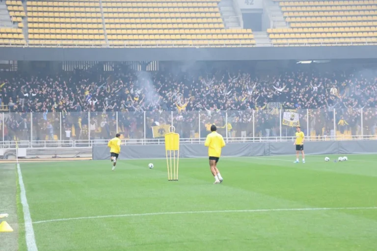 ΑΕΚ: Χαμός στην Allwyn Arena ενόψει Ολυμπιακού