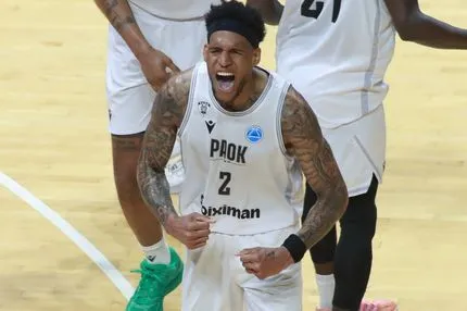 ΠΑΟΚ – Μούρθια 79-73: Με όπλο το +6 ο Δικέφαλος για την πρόκριση στους τελικούς του FIBA Europe Cup