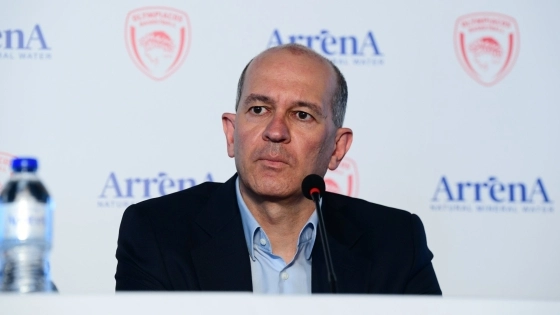 Ολυμπιακός: Ο Γιώργος Αγγελόπουλος δίπλα στην ομάδα για το ματς με Βιλερμπάν