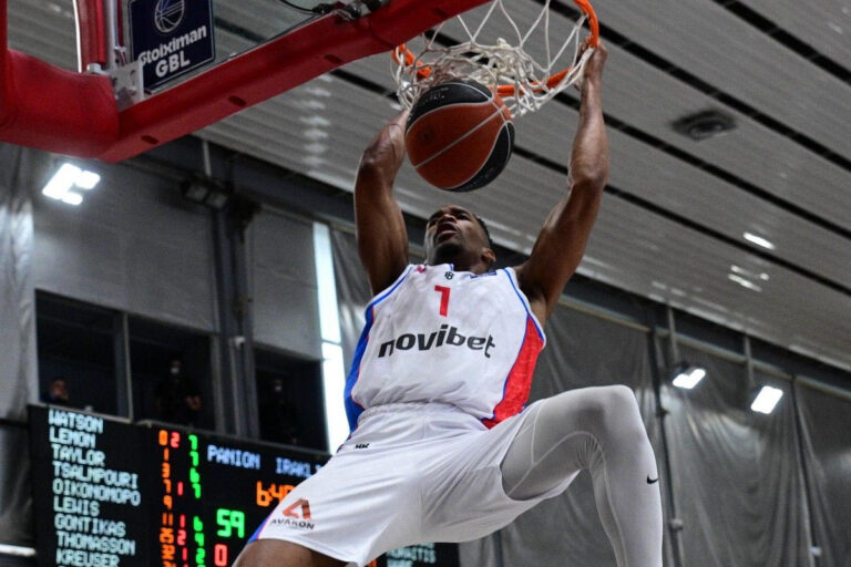 Πανιώνιος – Ηρακλής 103-77: Καθολική υπεροχή και ανάσα παραμονής για τους κυανέρυθρους