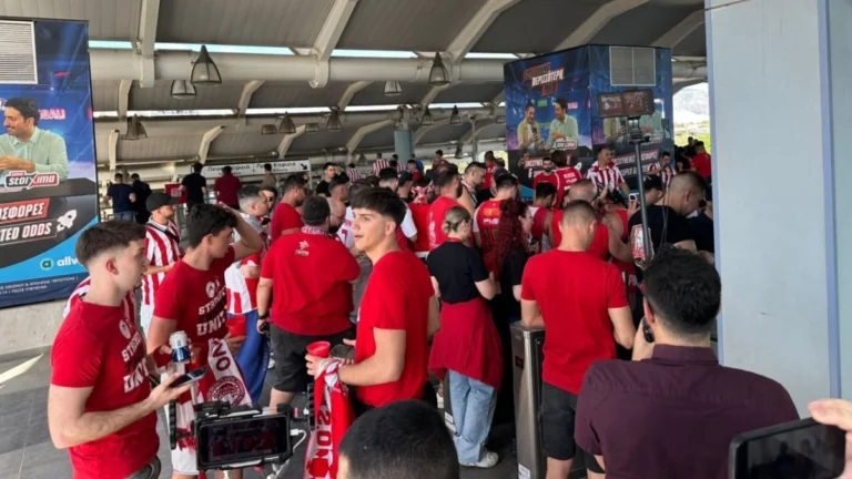 Ολυμπιακός: Αναχώρησαν οι φίλοι των «ερυθρολεύκων» για το T-Center